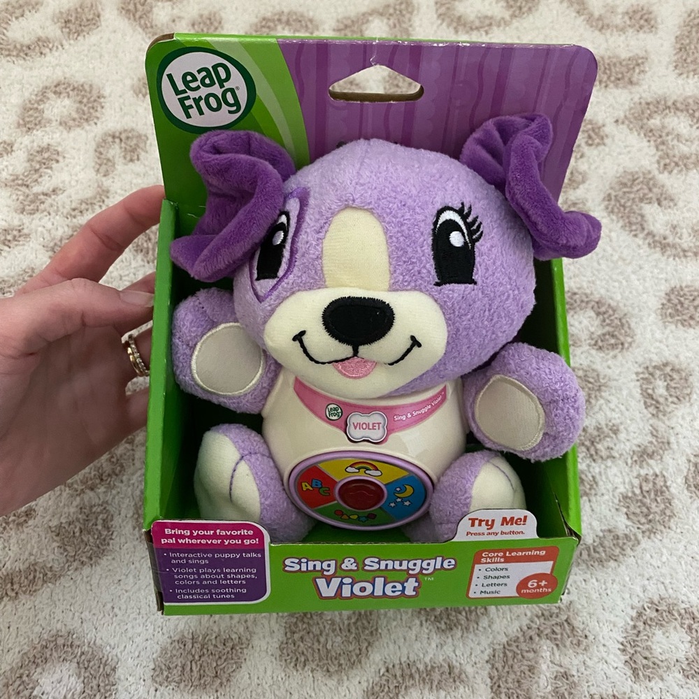 Leapfrog Sing & Snuggle Violet